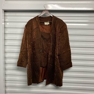 Clara Clark Brown Women's Cape Jacket